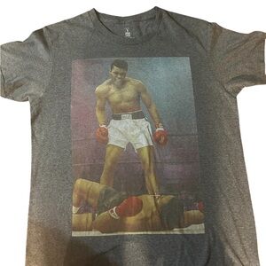 Muhammad Ali Gray T-Shirt